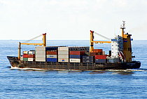 STADT HAMBURG — Container Ship, ANTIGUA AND BARBUDA flag, built 1998
