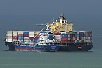 ADVANCE — Container Ship, PANAMA flag, built 1997