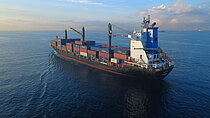 BELITAKI — Container Ship, Liberia flag, built 1998