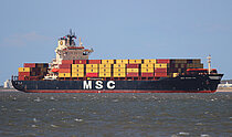 MSC MARIA PIA — Container Ship, Panama flag, built 1997