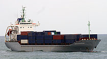 MERATUS KUPANG — Container Ship, Republic of Indonesia flag, built 1997