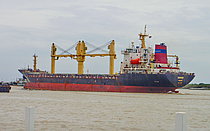 SS 2 — General Cargo Ship, Myanmar union of flag, built 1998