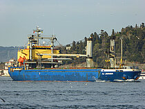 AJ JUNIOR — General Cargo Ship, SAINT KITTS AND NEVIS flag, built 1996