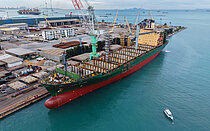 LADY OF LUCK — Container Ship, Panama flag, built 1998