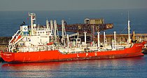 LADY VALENCIA — Gas Tanker, Panama flag, built 1997