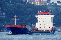 KARAM — Container Ship, Tanzania flag, built 1998