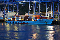 MAERSK AVON — Container Ship, CHINA flag, built 1999