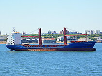 ALIANCA DEL PLATA — Container Ship, URUGUAY flag, built 1999