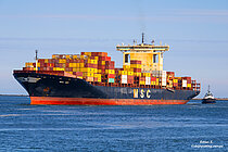 MSC ABY X — Container Ship, Liberia flag, built 1999