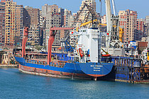 SERRANO — Container Ship, UAL Togolese Republic flag, built 1997