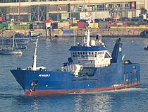 VICHUQUEN II — Fishing Vessel, Chile flag, built 1997