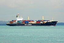 HR RHEA — Container Ship, BANGLADESH flag, built 1999
