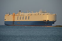 ASIAN EMPEROR — Ro Ro Cargo Ship, KOREA flag, built 1999