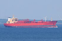 BERTOLLE — Gas Tanker, Liberia flag, built 2000