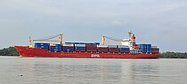 KOTA AZAM — Container Ship, SINGAPORE flag, built 1999
