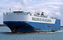 SAIC ANJI PHOENIX — Ro Ro Cargo Ship, Hong Kong, China flag, built 2000