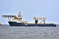 TOPAZ COMMANDER — Offshore Support Vessel, Republic of the Marshall Islands flag, built 1999