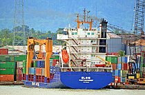 MV ELSIE — Container Ship, Papua New Guinea flag, built 2000