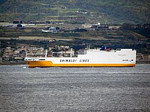 GRANDE ARGENTINA — Ro Ro Cargo Ship, Republic of Malta flag, built 2001