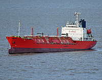 TRIMMU 3 — Gas Tanker, Hong Kong, China flag, built 1999