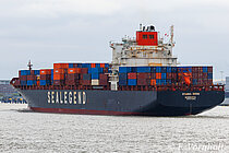ISTANBUL BRIDGE — Container Ship, Liberia flag, built 2000