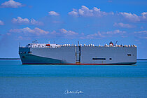 OCEAN HIGHWAY — Ro Ro Cargo Ship, PANAMA flag, built 2000