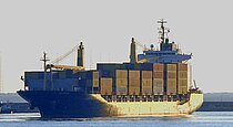 LUEBECK — Container Ship, Liberia flag, built 2001
