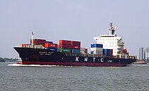 KMTC JAKARTA — Container Ship, KOREA flag, built 2001