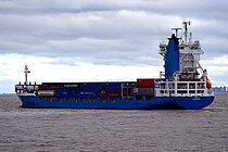 FREYA — Container Ship, Netherlands flag, built 2000