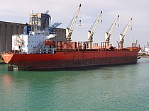 NEW LIBERTY — Bulk Carrier, Barbados flag, built 2002