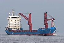 CORSICA — General Cargo Ship, SAINT KITTS AND NEVIS flag, built 2001