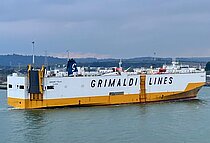GRANDE ITALIA — Ro Ro Cargo Ship, Italy flag, built 2001