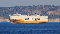 GRANDE SPAGNA — Ro Ro Cargo Ship, Italy flag, built 2002