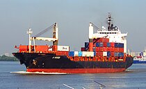 A HOUOU — Container Carrier, Republic of Panama flag, built 2001