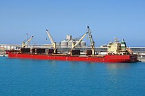 NJ EARTH — Bulk Carrier, SAINT KITTS AND NEVIS flag, built 2003