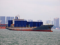 PHOTON — Container Ship, Guinea-Bissau flag, built 2001