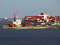 NOBLE STAR — Container Ship, Panama flag, built 2002