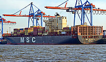 MSC SWEDEN VI — Container Ship, Liberia flag, built 2002