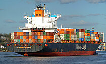 LIVERPOOL EXPRESS — Container Ship, Bermuda flag, built 2002