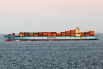 MAERSK GIRONDE — Container Ship, SINGAPORE flag, built 2002