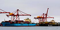 MAERSK GAIRLOCH — Container Ship, SINGAPORE flag, built 2003