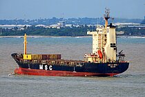 MSC JUANITA F — Container Ship, LIBERIA flag, built 2003
