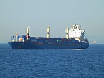 EUPHORIA — Container Ship, Panama flag, built 2002