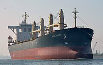 SAMIR — Bulk Carrier, ex2019 The Republic of Panama flag, built 2001