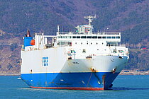 URAL — Ro Ro Cargo Ship, SIERRA LEONE flag, built 2001