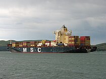 MSC MANU IV — Container Ship, Liberia flag, built 2003