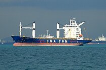 FLORA DELMAS — Container Ship, Portugal flag, built 2002