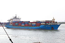 ZHONG HANG SHENG — Container Ship, China Peoples's Republic flag, built 2004