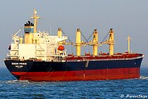 VW TRUST — Bulk Carrier, Hong Kong, China flag, built 2002