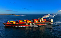 MSC KALAMATA VII — Container Ship, Liberia flag, built 2003